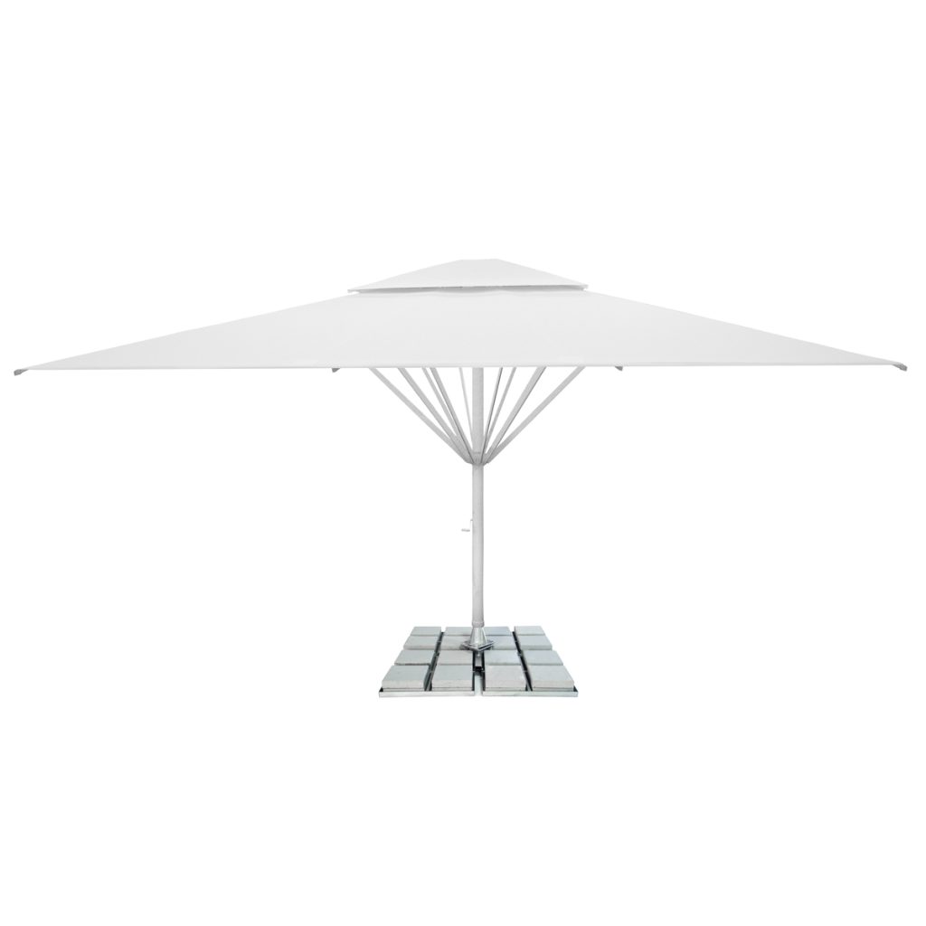 7m x 7m Giant Commercial Parasol without valance