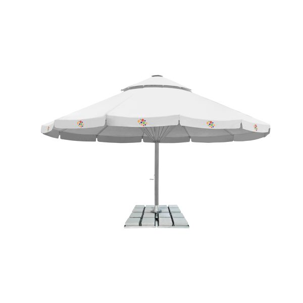 8M Giant Commercial Parasol With Valance