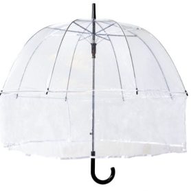 Clear Full Body Umbrella - Dome Umbrella with Extension
