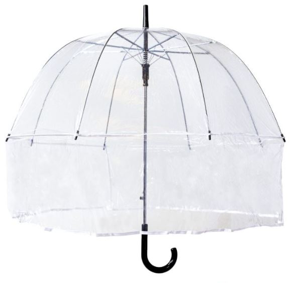 Clear Full Body Umbrella - Dome Umbrella With Extension
