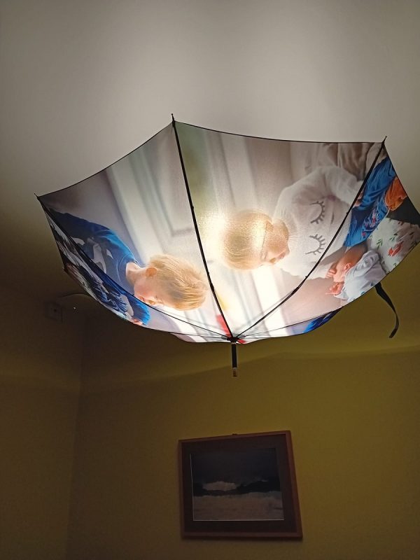 Custom Umbrella Light Bespoke Printed Umbrella As A Light Shade