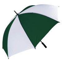 Green and White Golf Umbrella
