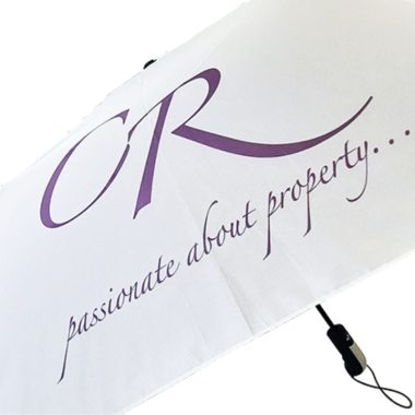 Custom Umbrella Logo Print