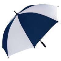 Navy and White Promotional Golf Umbrella
